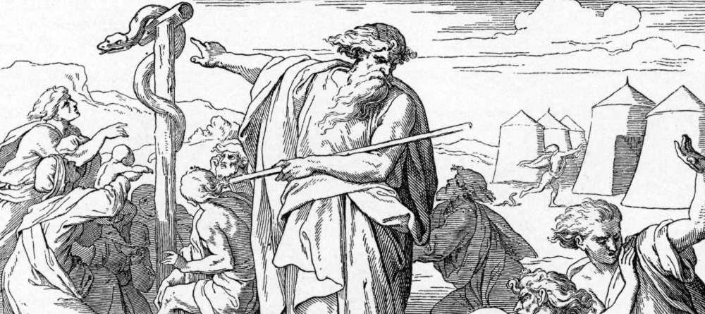 foster_bible_pictures_0079-1_moses_pointing_to_a_great_snake.png